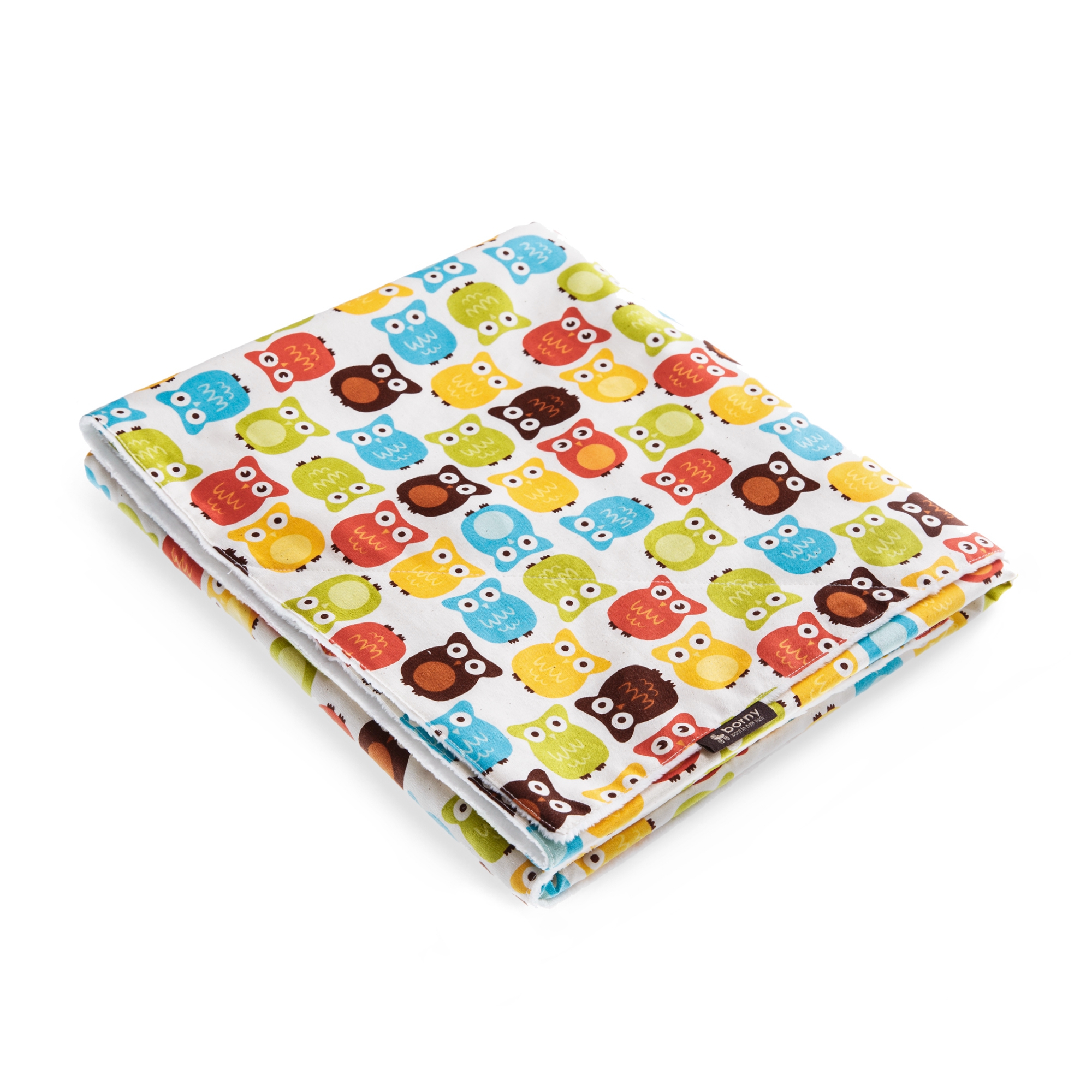 韩国进口宝宝抱毯-borny基本棉婴幼儿四季毯