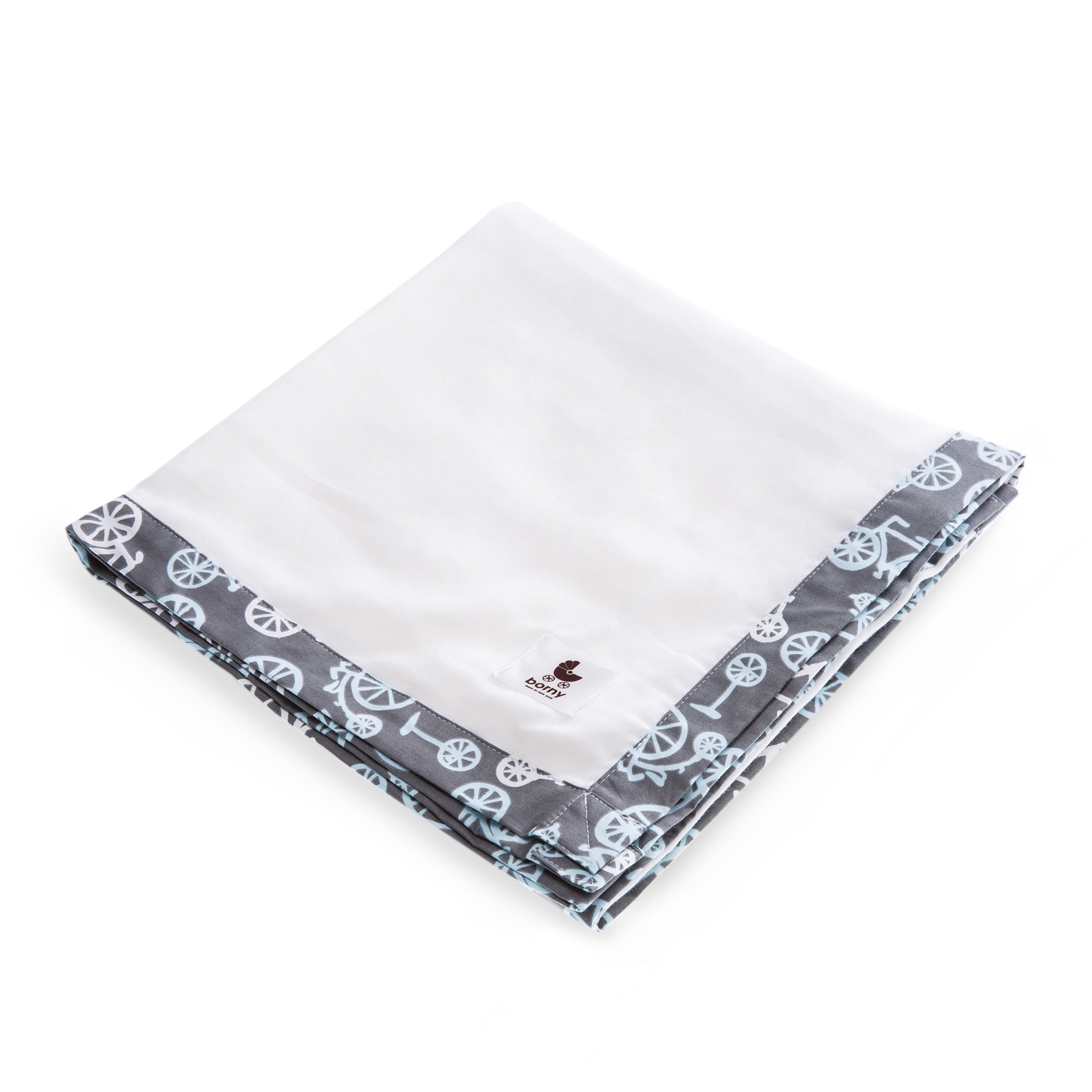 韩国进口宝宝毛毯-borny基本棉婴幼儿四季薄纱毯