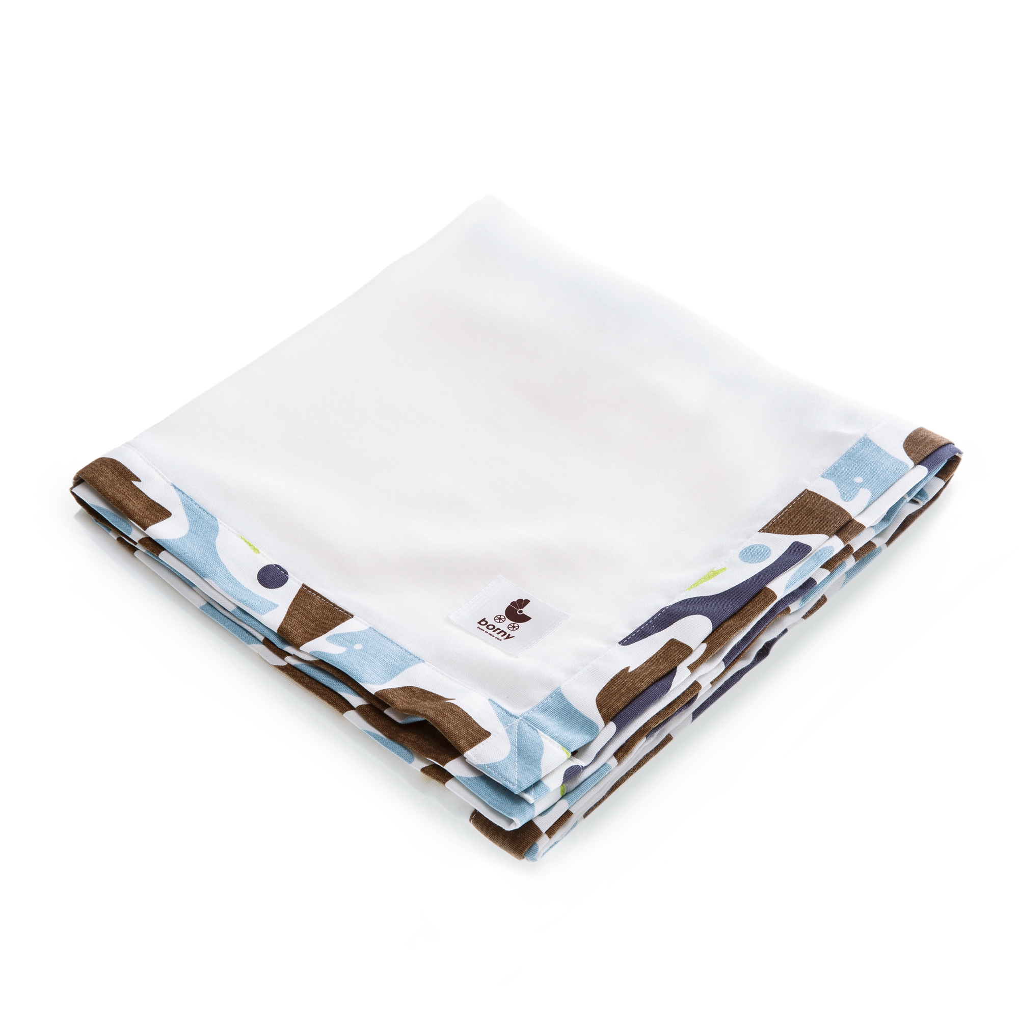 韩国进口婴儿毛毯-borny基本棉婴幼儿四季薄纱毯