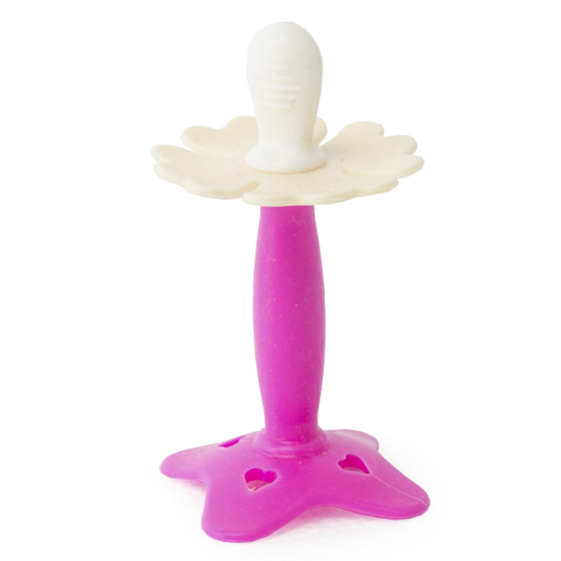 韩国原产Mathos Loreley婴儿牙胶儿童牙胶玩具硅胶花朵型 韩国原产Mathos Loreley婴儿牙胶儿童牙胶玩具硅胶花朵型