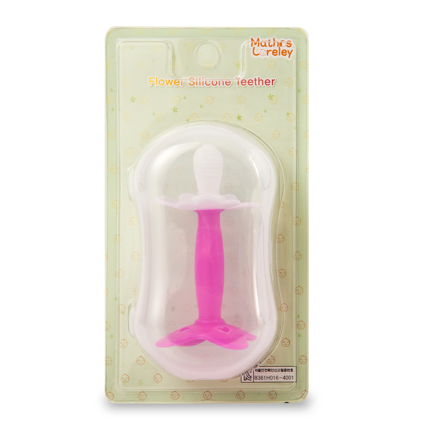 韩国进口牙胶-进口牙胶-Mathos Loreley硅胶花朵型牙胶