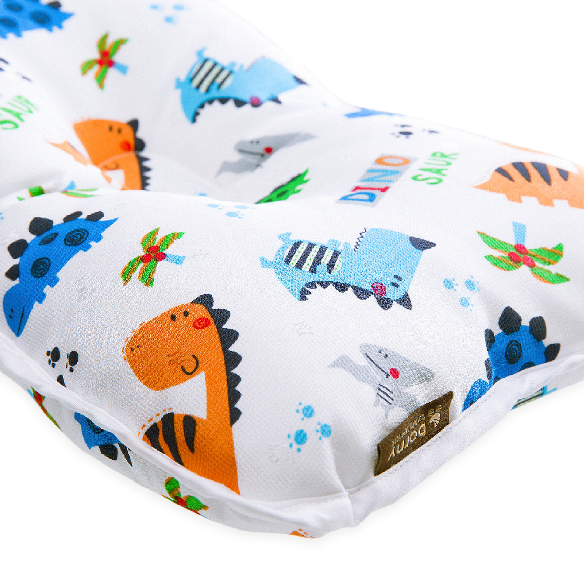 韩国进口婴儿定型枕头-borny人造丝婴幼儿定型枕0-6岁夏季透气