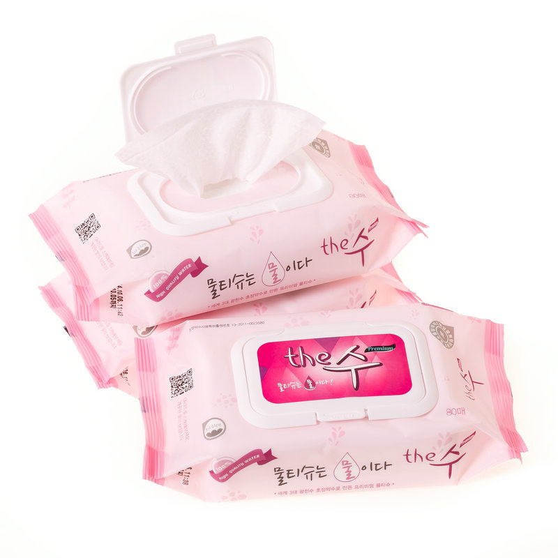 韩国进口婴儿屁屁湿巾-TheSue天然矿泉水婴儿湿巾 - 婴儿屁屁湿巾