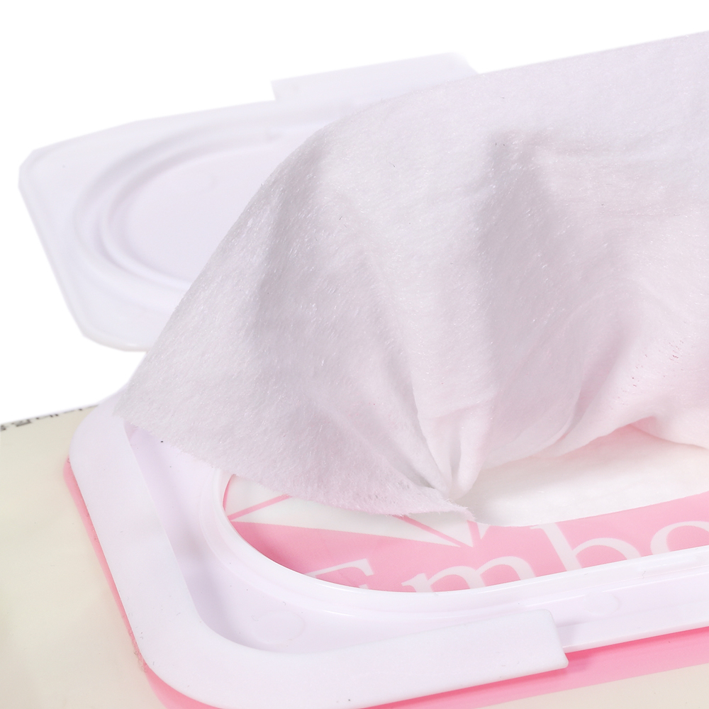 韩国进口婴儿湿巾-Bijou天然矿泉水婴儿湿巾102片Embo/CapPink三包装