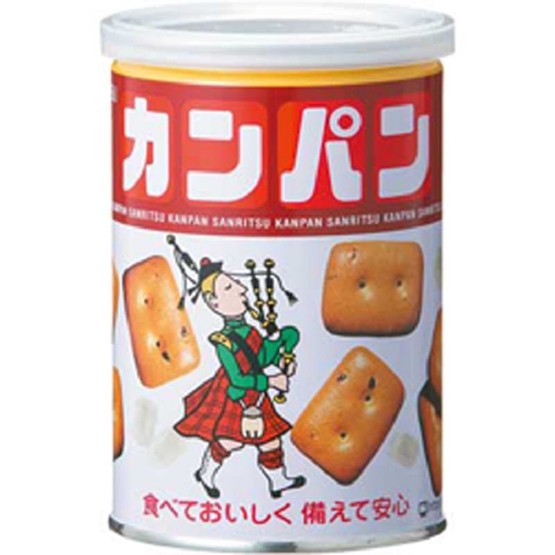 日本进口饼干-三立罐装硬质饼干