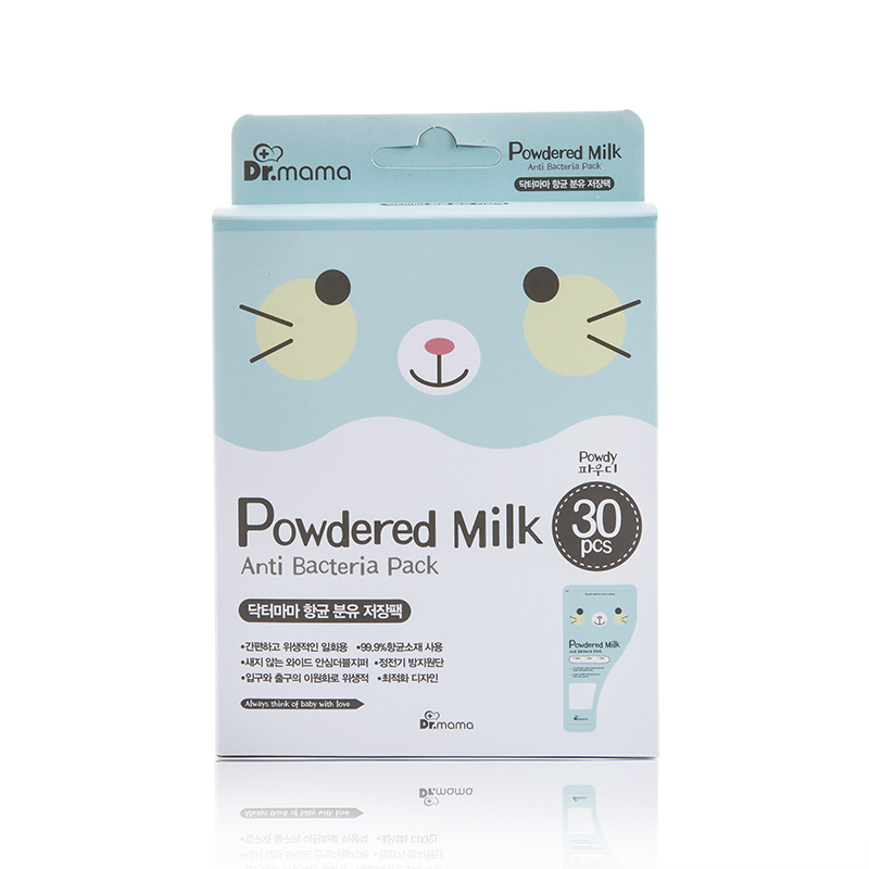 韩国进口奶粉储存罐-Dr.mama奶粉抗菌储存袋
