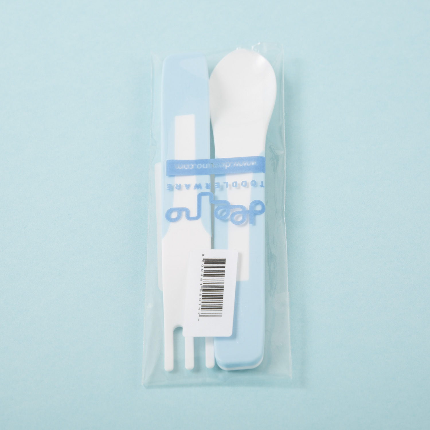 韩国进口儿童餐具勺子-deeuno儿童餐具一勺一叉