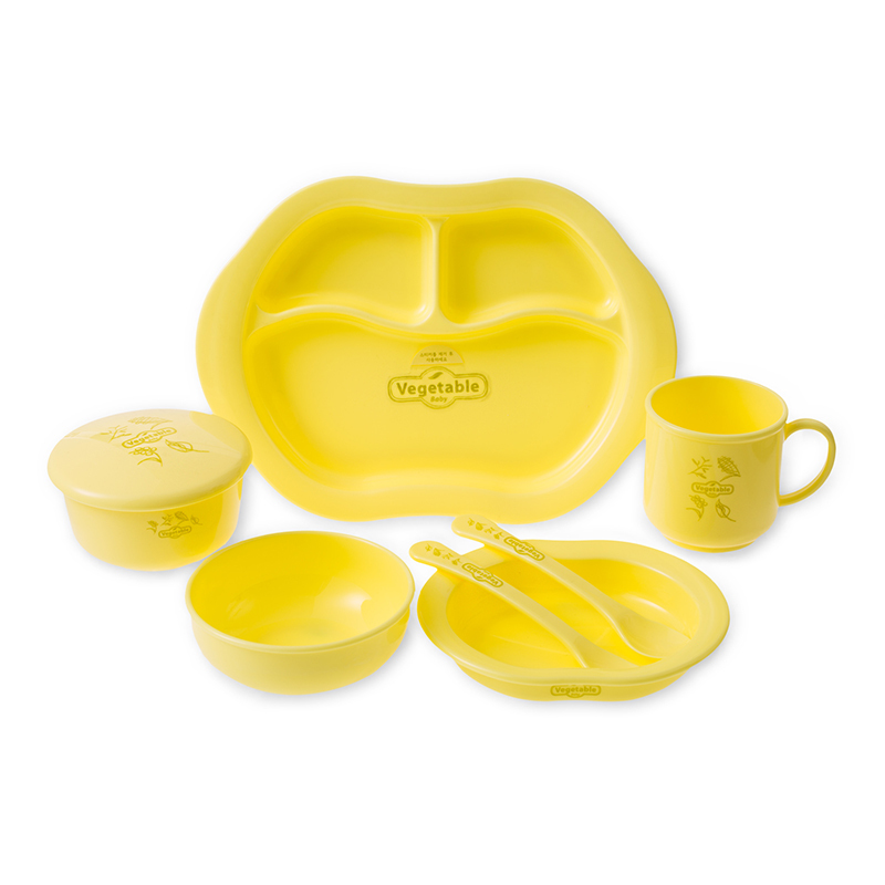 韩国进口宝宝饭盒-vegetablebaby餐具套装 韩国进口宝宝饭盒-vegetablebaby餐具套装