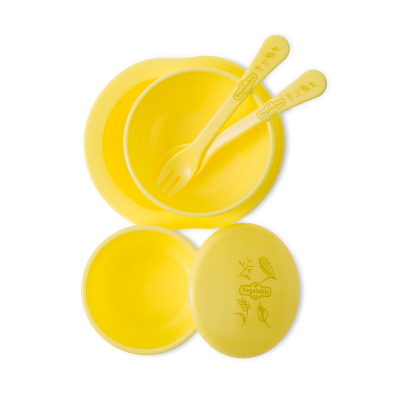 韩国进口儿童创意餐具-vegetablebaby餐具套装(6个装)