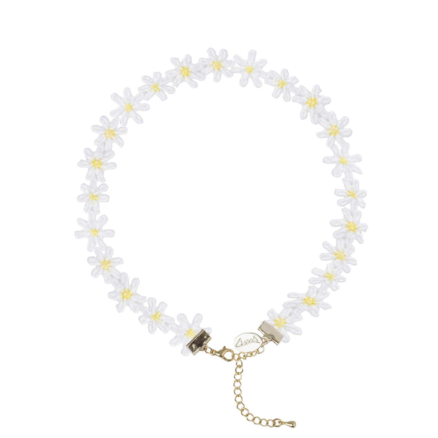 韩国进口项链手链-MORANYI_F项链/手链(两用)雏菊花 - 项链手链