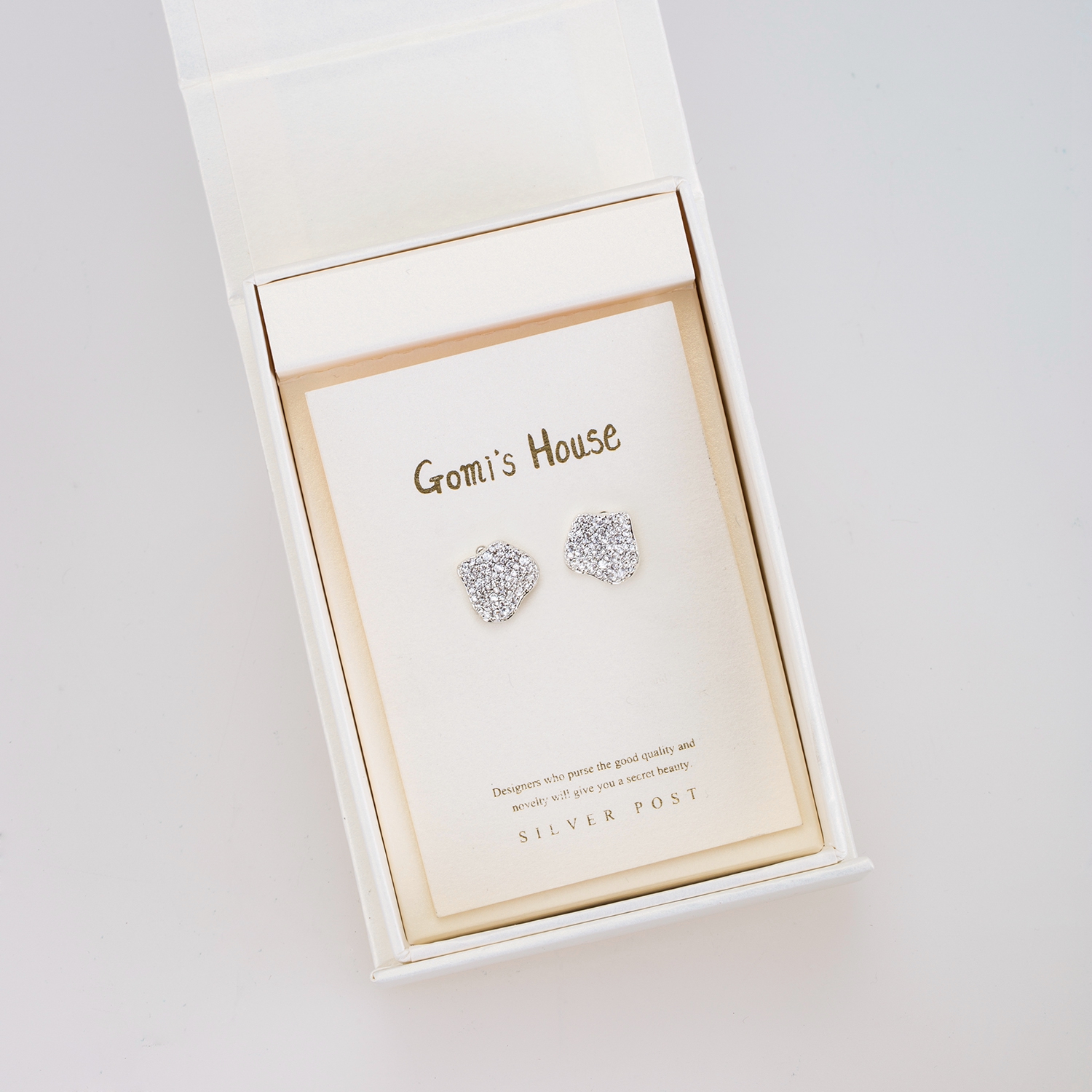 韩国进口女士耳钉-Gomi'shouse耳钉耳环