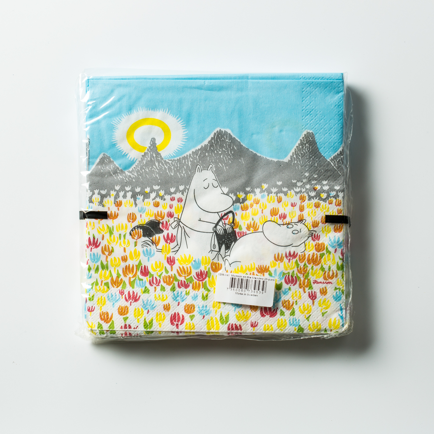 瑞典进口高端餐巾纸-Opto Design姆明系列餐巾,草地上的姆明 瑞典进口高端餐巾纸-Opto Design姆明系列餐巾,草地上的姆明