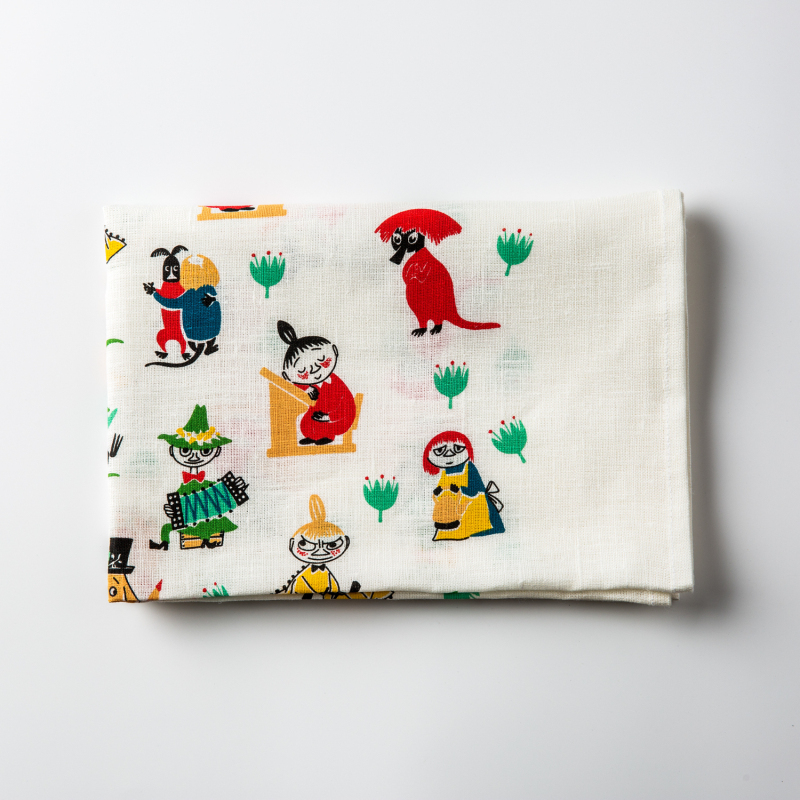 瑞典进口厨房毛巾-Opto Design姆明系列厨房多用毛巾，姆明