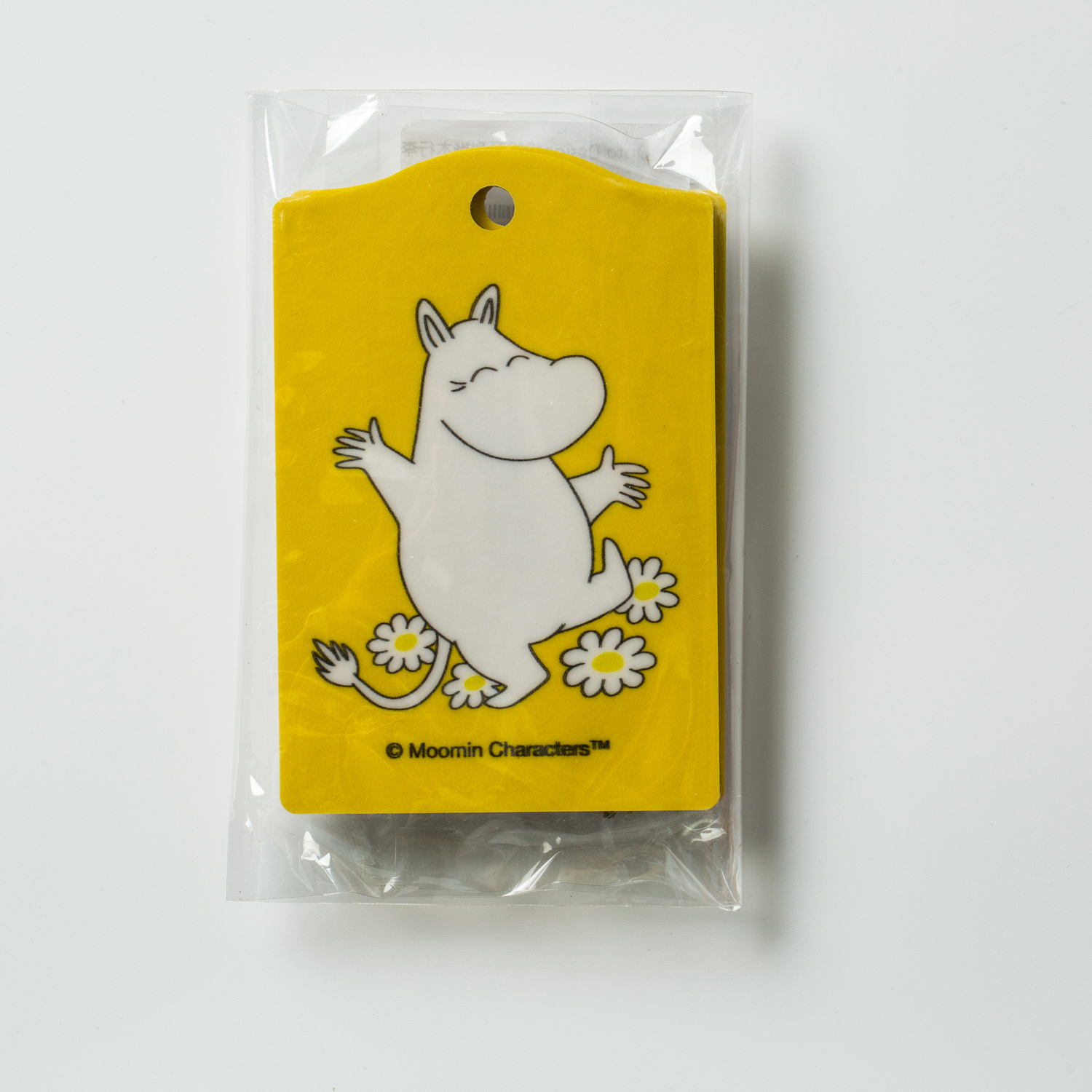 瑞典进口环保行李牌-Opto Design姆明系列桦木行李牌2只装，姆明