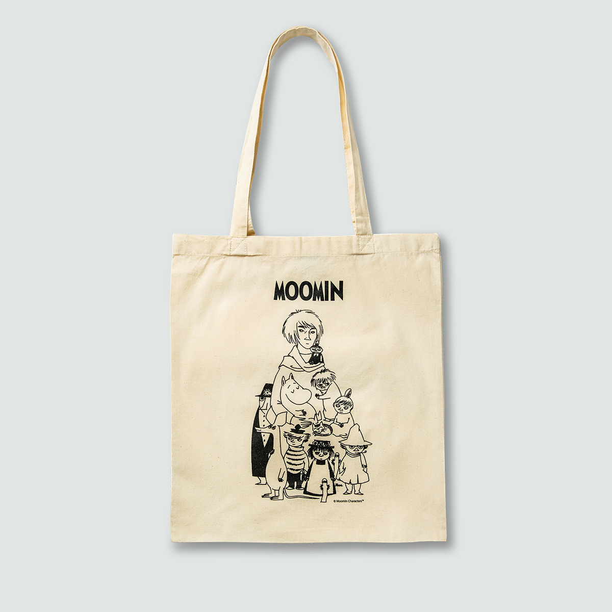 瑞典进口编织手提袋-Opto Design姆明系列编织袋 托夫·杨森和她的角色们