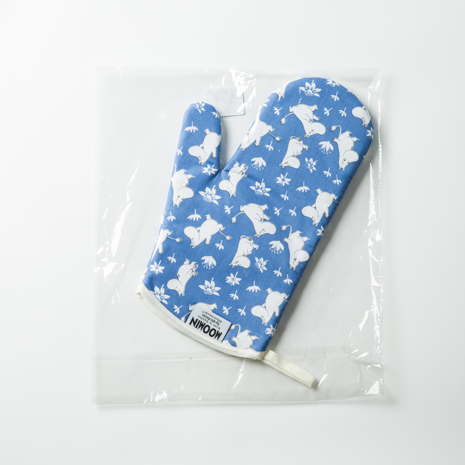 瑞典进口纯棉微波炉手套-Opto Design姆明系列纯棉微波炉手套