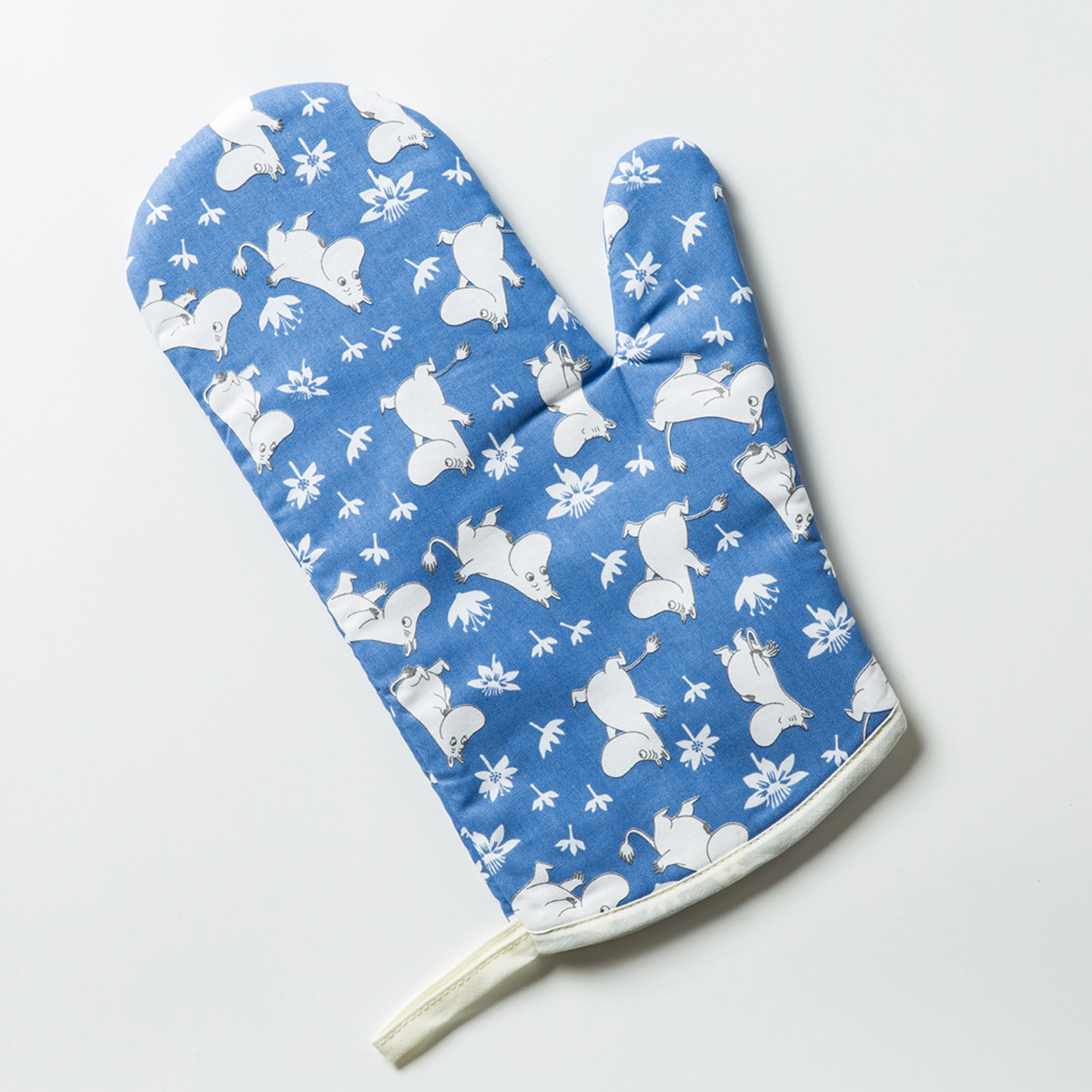 瑞典进口纯棉微波炉手套-Opto Design姆明系列纯棉微波炉手套