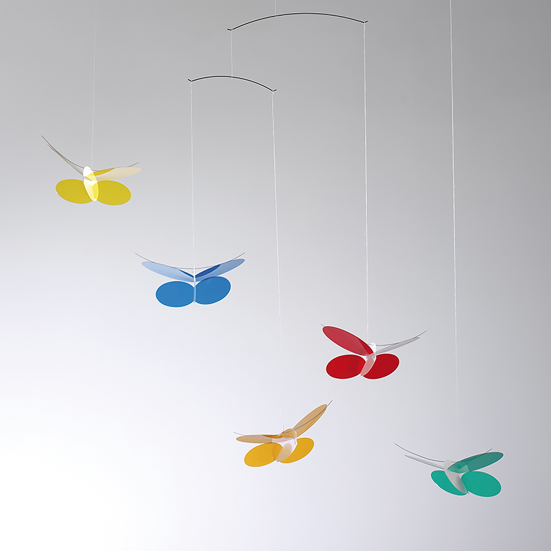 丹麦原产Flensted mobiles 手工房间装饰无声吊饰挂饰 蝴蝶 丹麦原产Flensted mobiles 手工房间装饰无声吊饰挂饰 蝴蝶