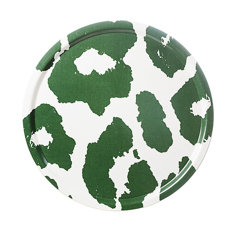 瑞典原产STUDIO LISA BENGTSSON桦木圆形托盘餐盘果盘 克利奥