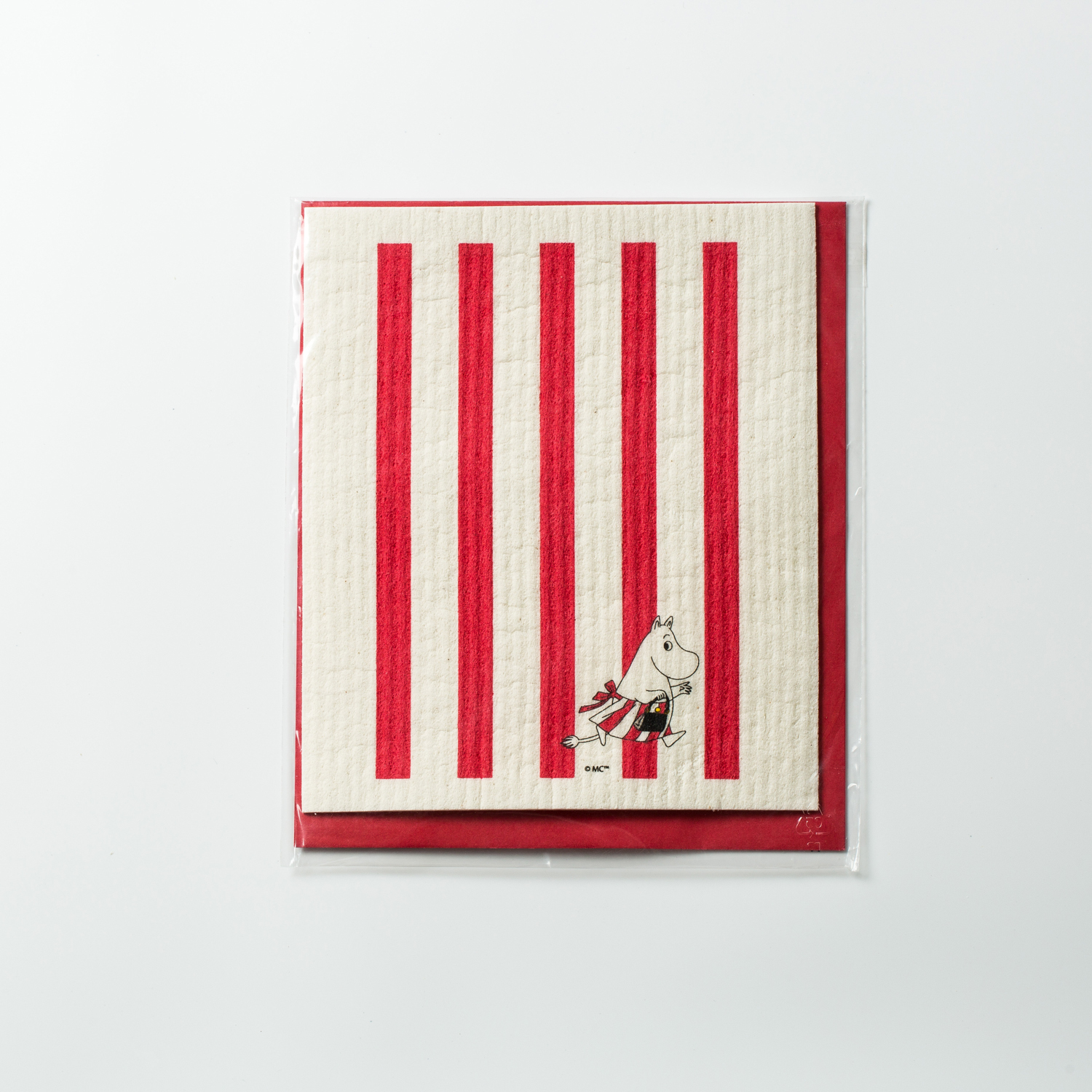 瑞典进口纤维洗碗布-Opto Design姆明系列抹碗布，姆明妈妈