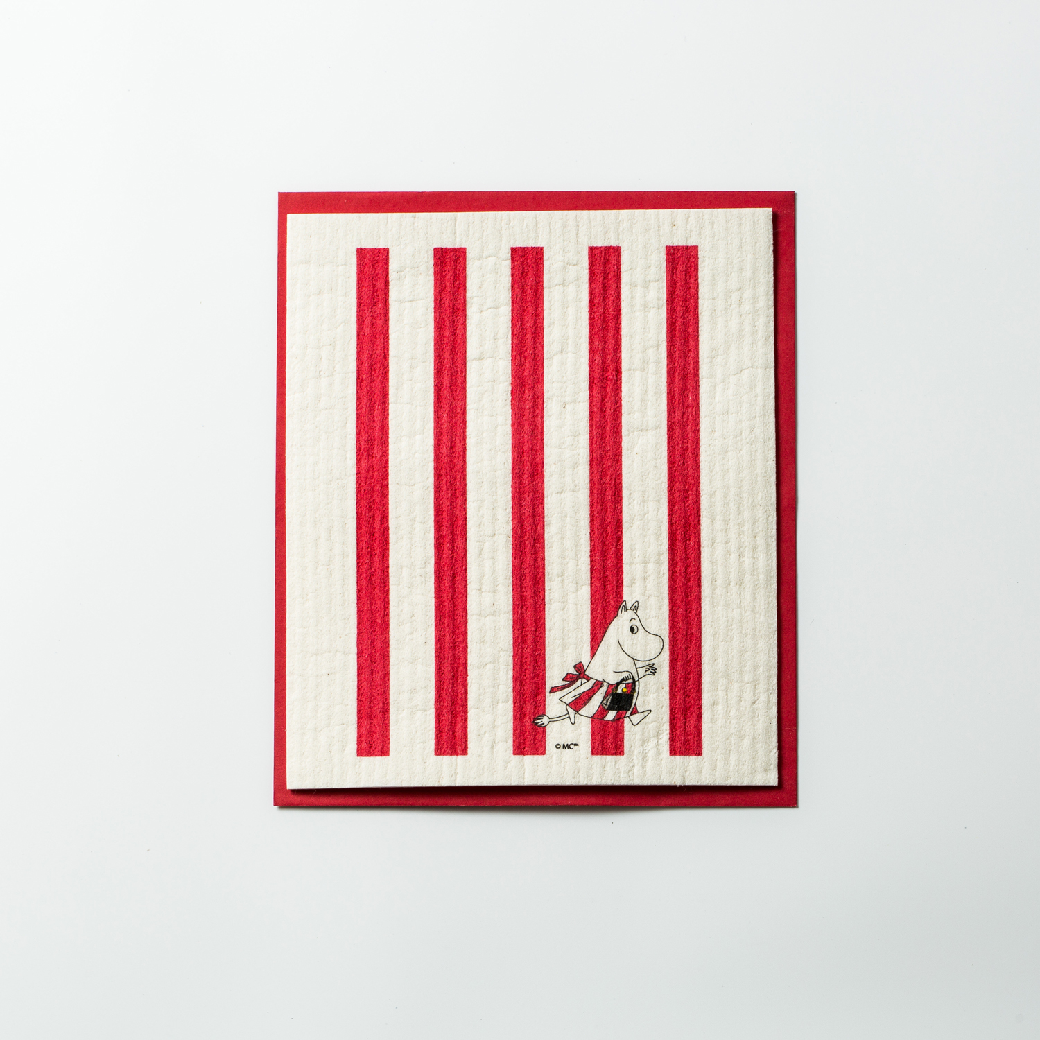 瑞典进口纤维洗碗布-Opto Design姆明系列抹碗布，姆明妈妈