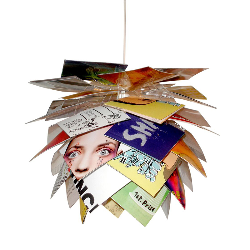 丹麦原产DYBERG LARSEN纸质DIY客厅卧室灯饰灯罩Illumin杂志