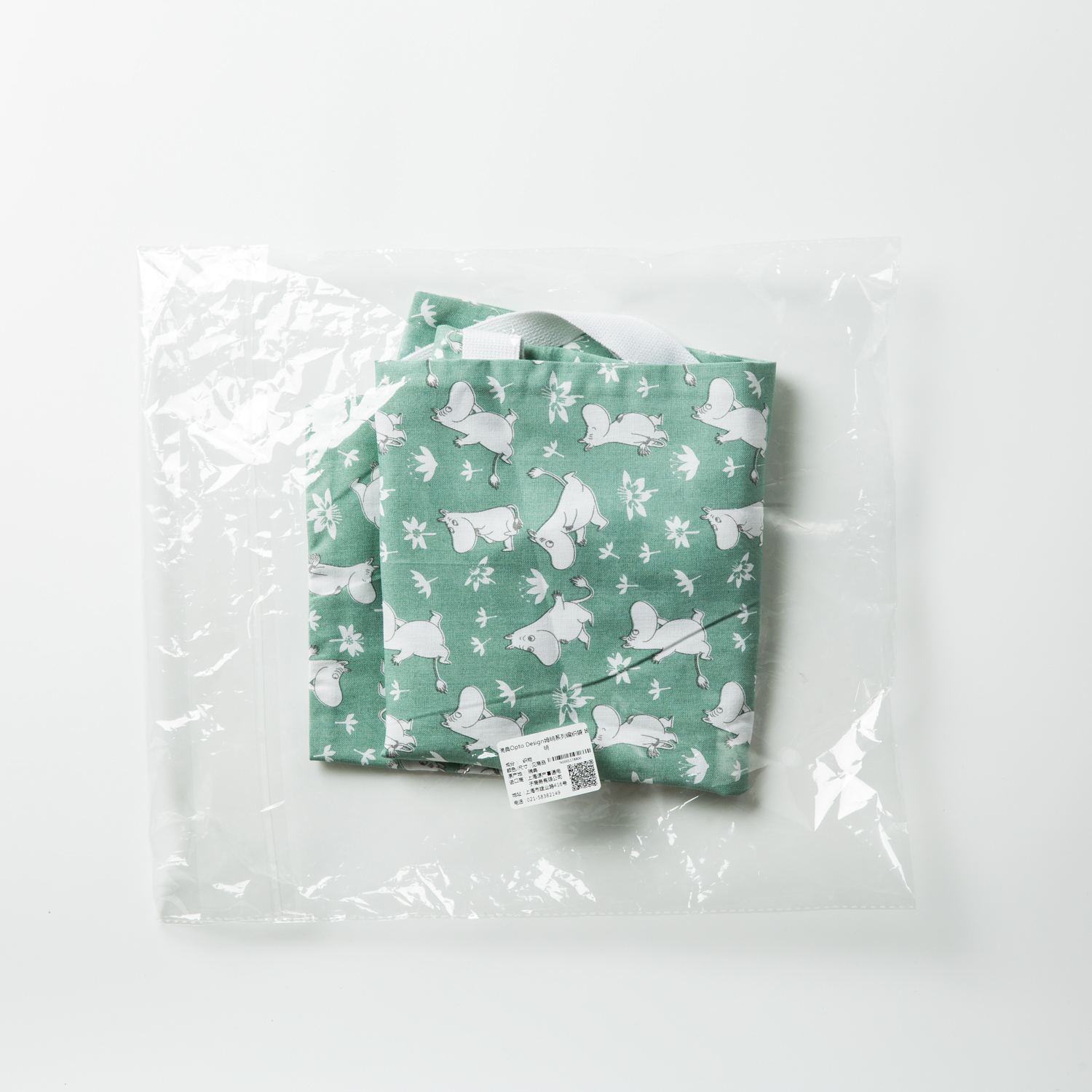 瑞典进口手工编织袋-Opto Design姆明系列编织袋 姆明