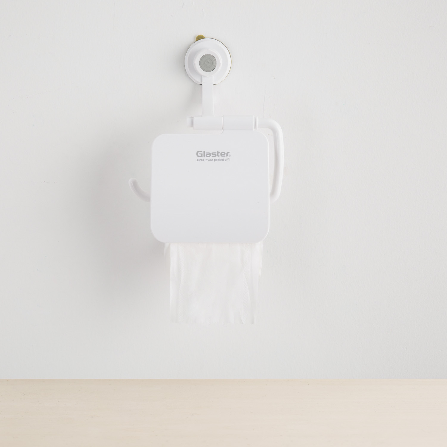 韩国原产Glaster强力无痕吸盘卷纸架 韩国原产Glaster强力无痕吸盘卷纸架