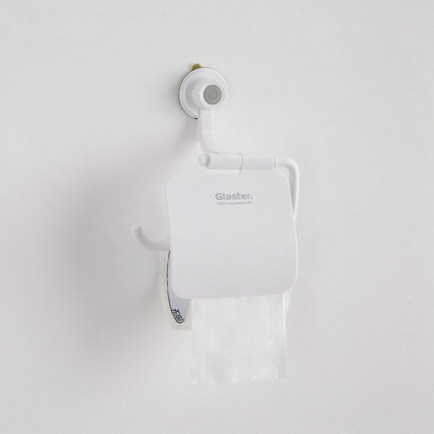 韩国进口卷纸挂架-Glaster无痕防水强力卷纸挂架(1.5KG)