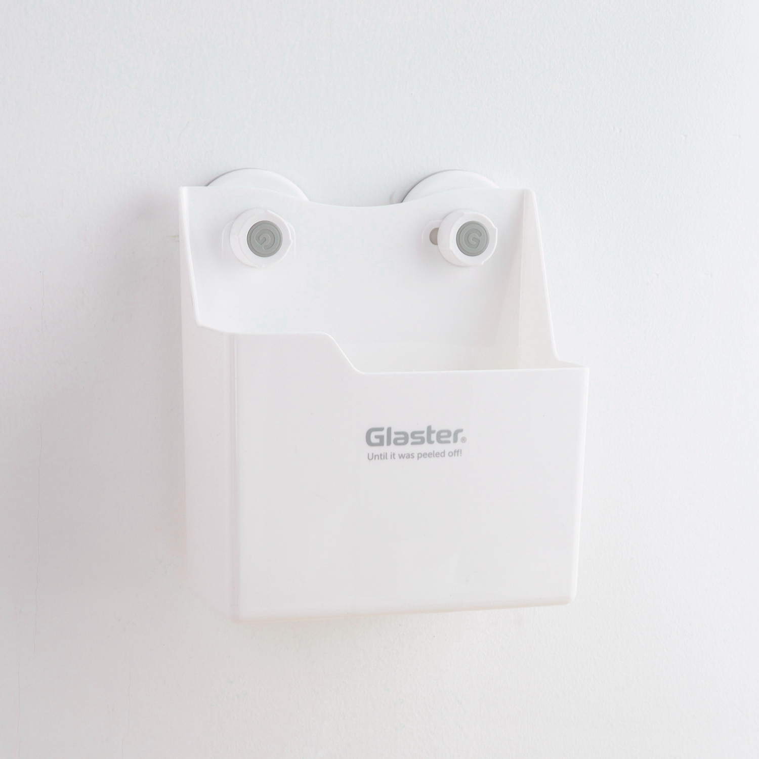 韩国进口创意家居收纳-Glaster无痕防水强力挂架家居多用途收纳盒(6KG)