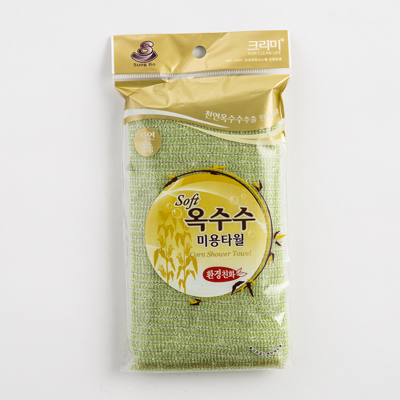 韩国进口宝宝洗澡巾-SungboCleamy神奇玉米纤维去角质搓澡巾