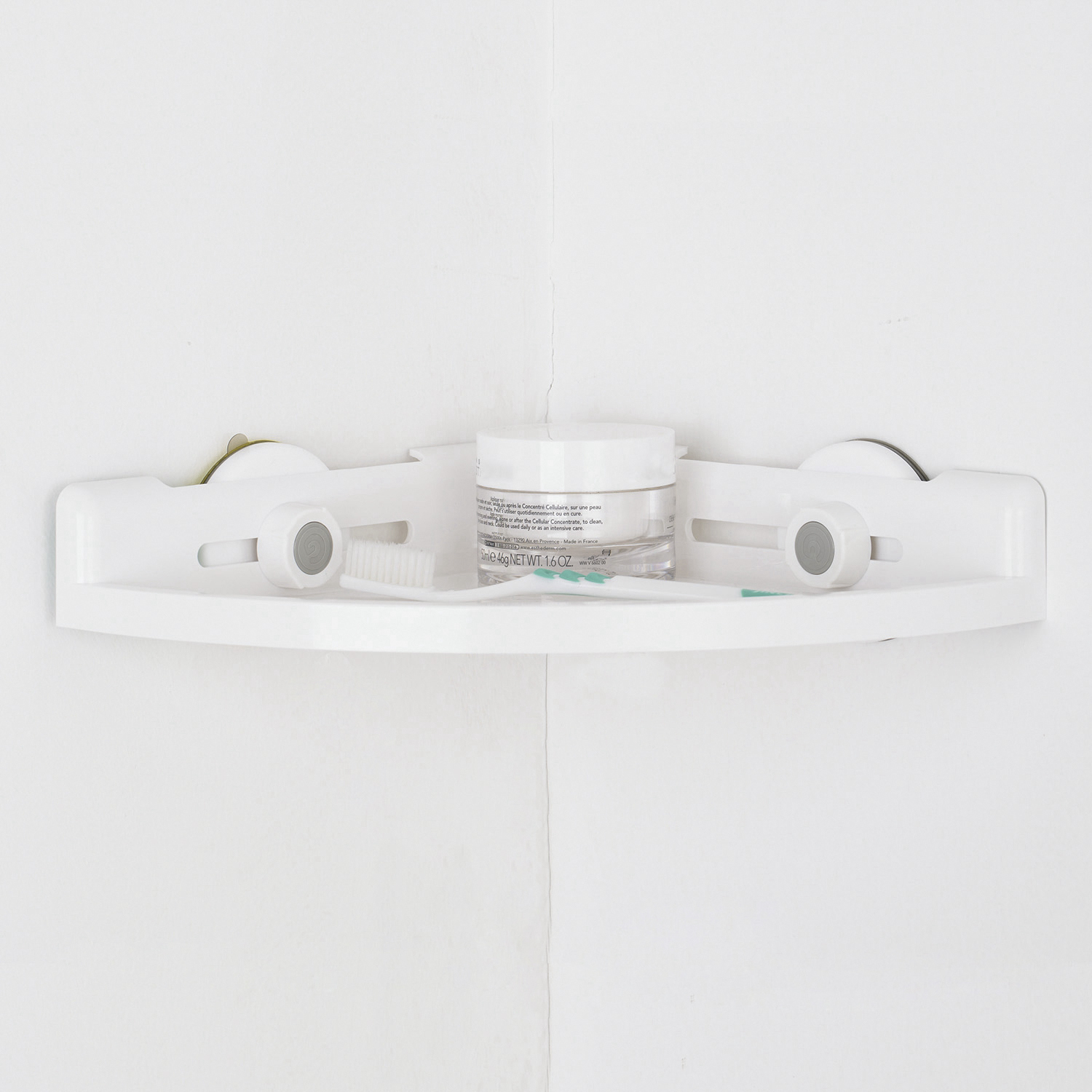 韩国进口墙角挂架-Glaster无痕防水强力墙角挂架(6KG)