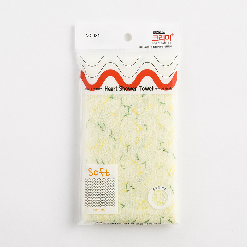 韩国进口婴儿洗澡巾-SungboCleamy神奇免搓去角质起泡搓澡巾