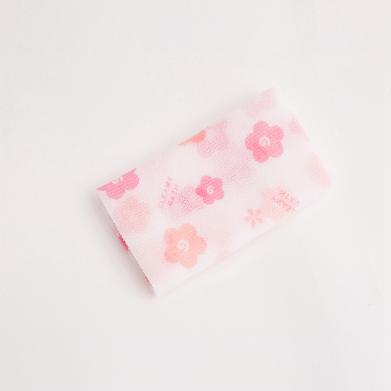 韩国进口搓背澡巾-SungboCleamy神奇去角质起泡搓澡巾梅花纹