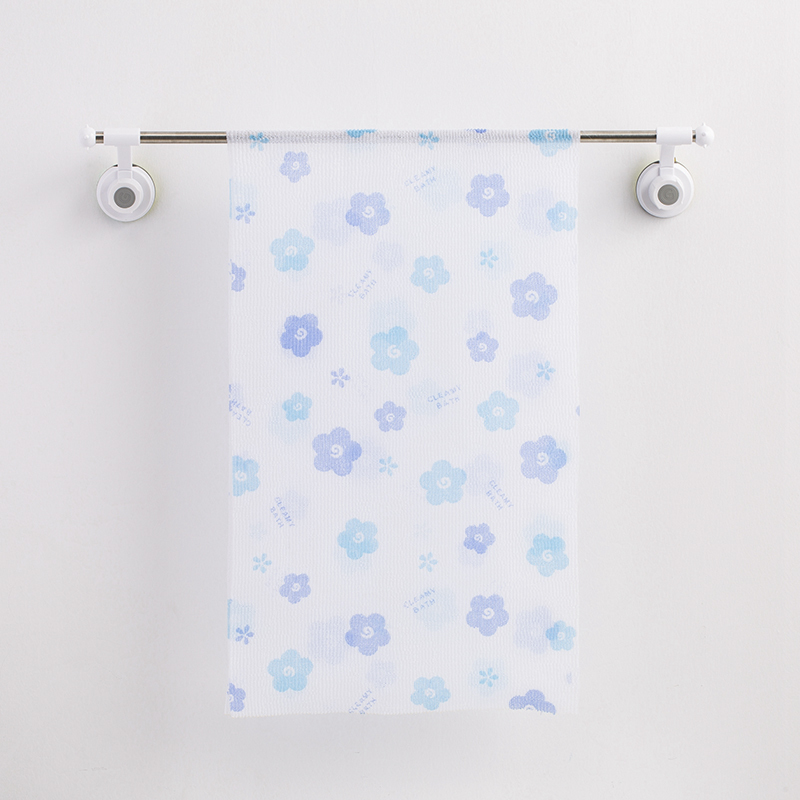 韩国进口创意搓澡巾-SungboCleamy神奇去角质起泡搓澡巾梅花纹 - 创意搓澡巾