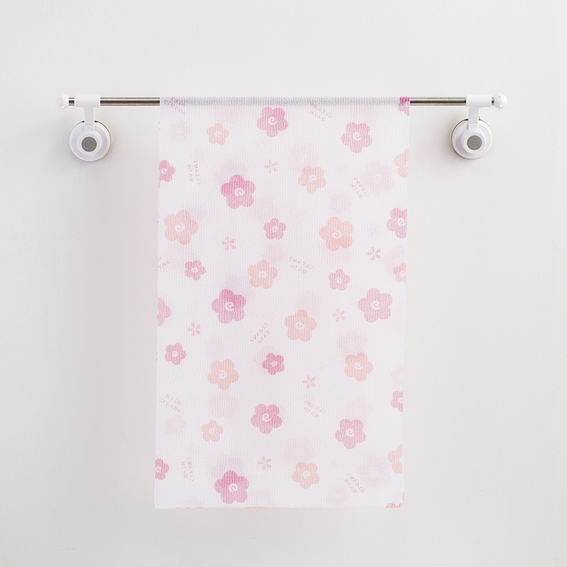 韩国进口搓背澡巾-SungboCleamy神奇去角质起泡搓澡巾梅花纹 - 搓背澡巾