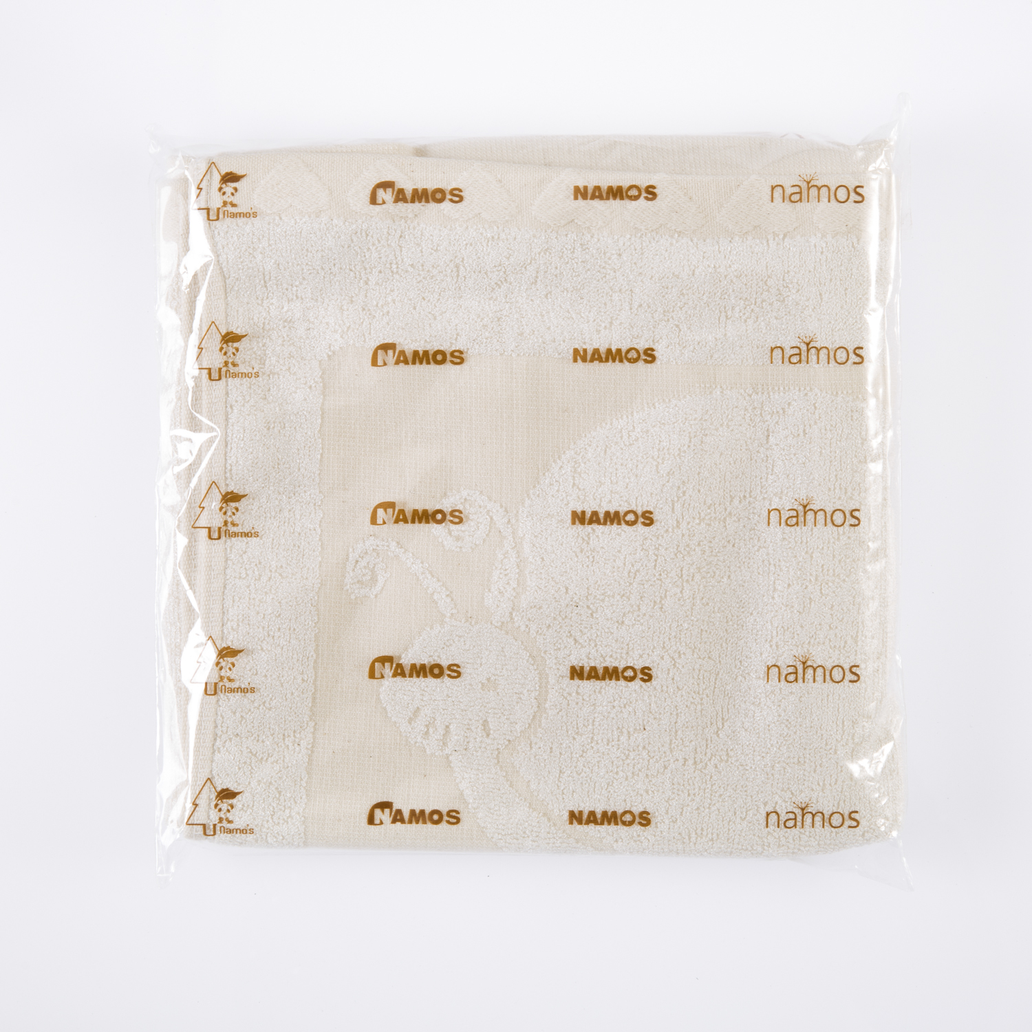 韩国进口成人浴巾-NAMOS纯天然木质纤维方浴巾蝴蝶