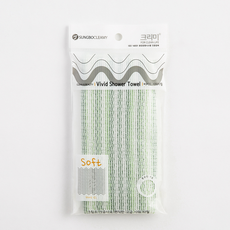 韩国进口长搓澡巾-SungboCleamy神奇去角质起泡搓澡巾
