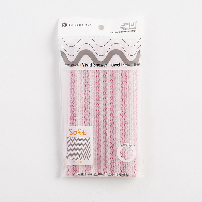 韩国进口按摩搓澡巾-SungboCleamy神奇去角质起泡搓澡巾