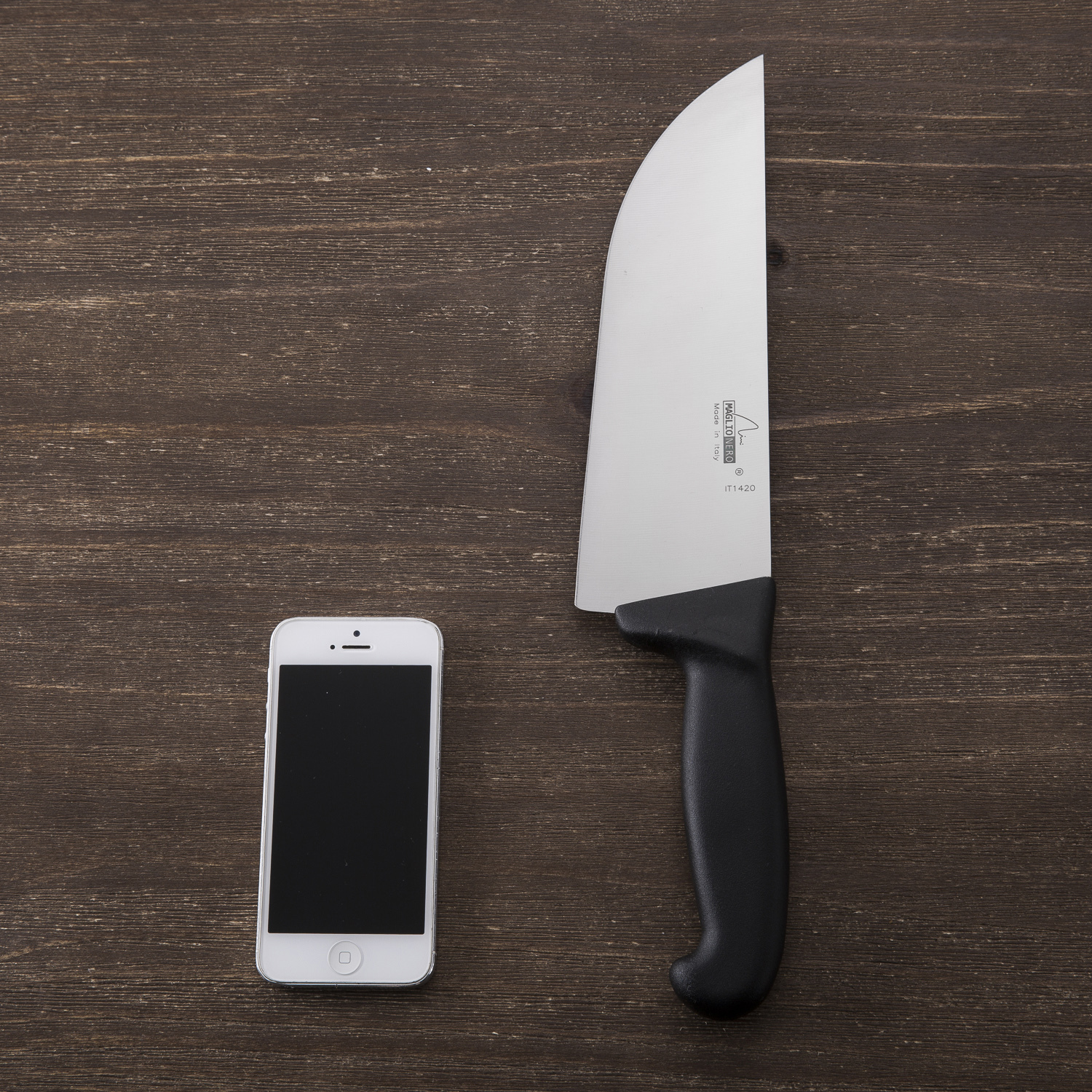 意大利进口家用宽刃切肉刀-Maglio Nero-ITALIANO系列多尺寸宽刃切肉刀