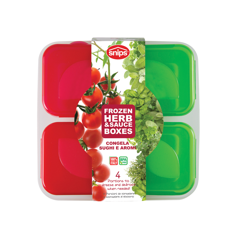 意大利进口超市保鲜盒-SNIPS香料/酱料存储盒
