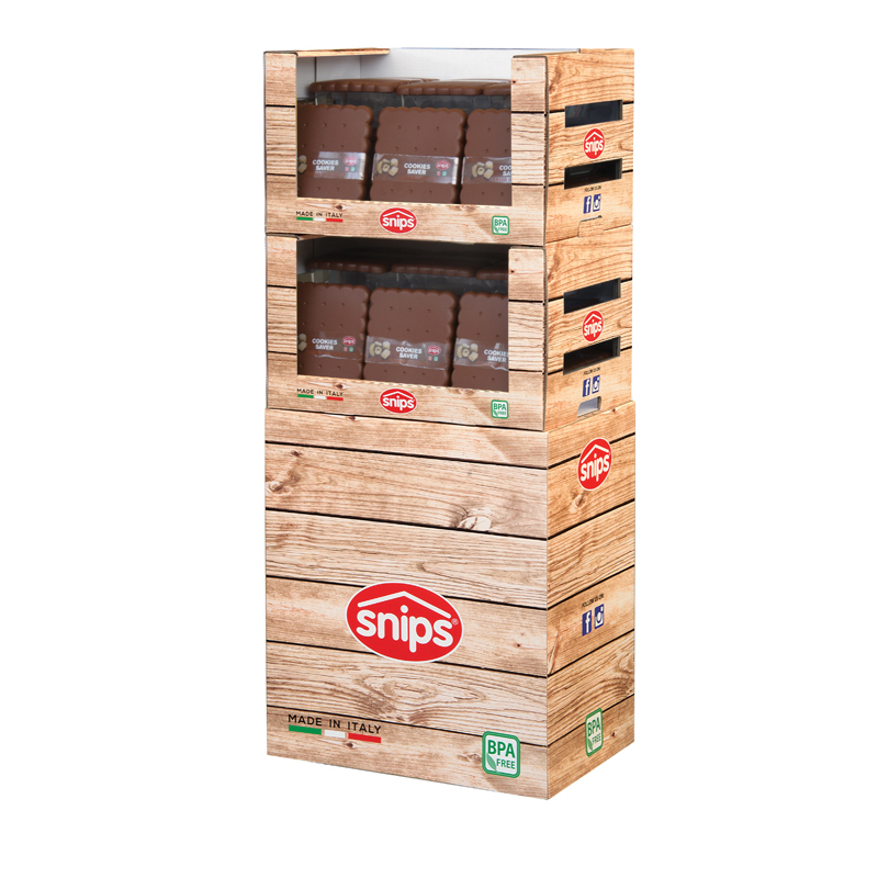 意大利原装进口饼干盒-SNIPS方形饼干存储盒