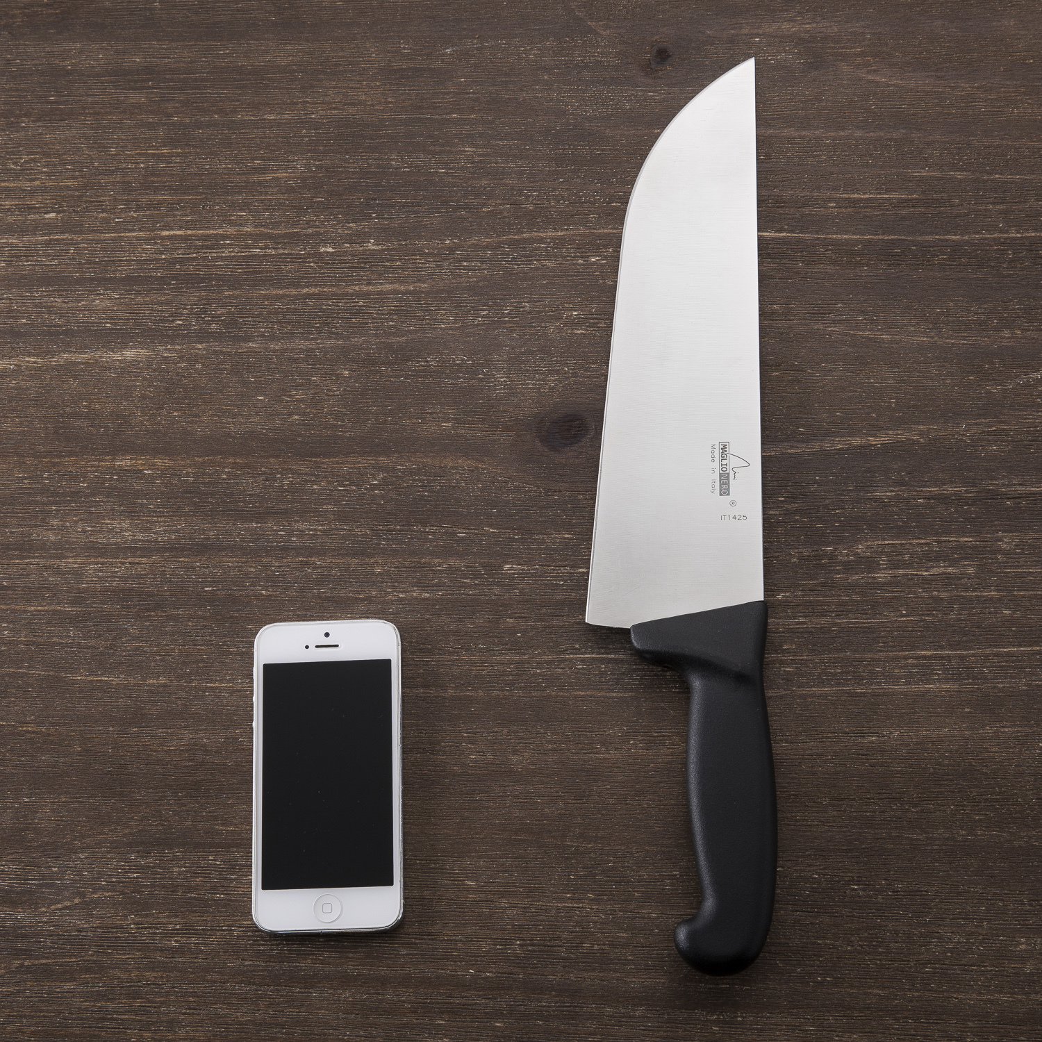 意大利原装进口宽刃刀-Maglio Nero-ITALIANO系列多尺寸宽刃切肉刀