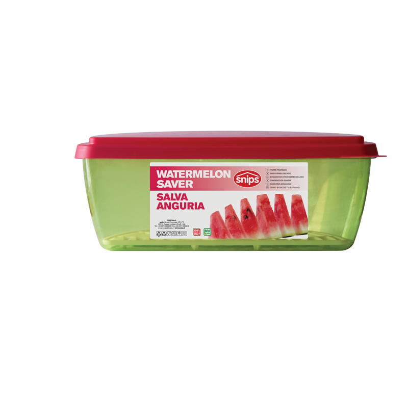 意大利进口抽真空保鲜盒-SNIPS西瓜保鲜存储盒