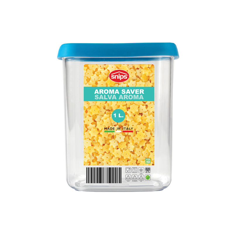 意大利进口粉料储存罐-SNIPS米粒形意面储存罐1L