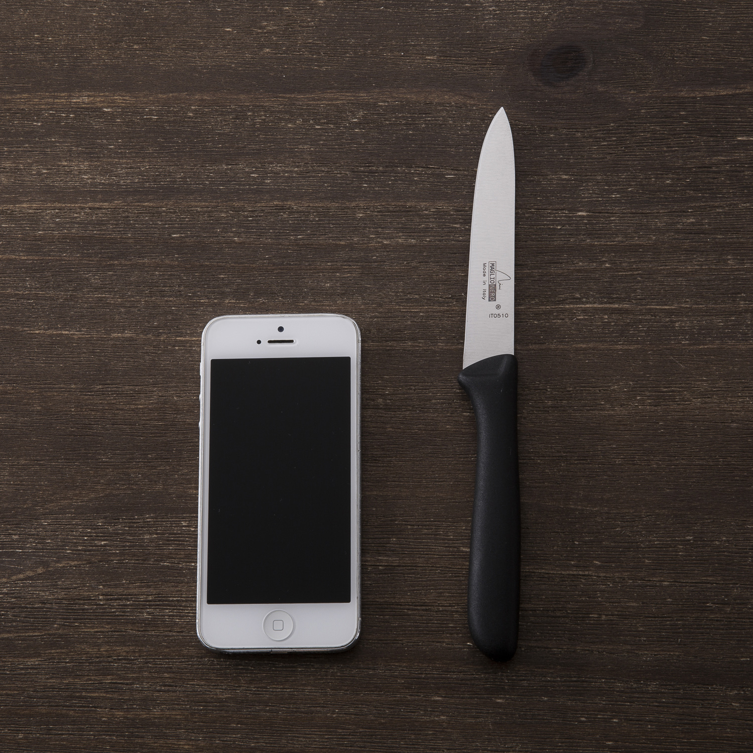 意大利进口多功能不锈钢削皮刀-Maglio Nero-ITALIANO系列削皮刀