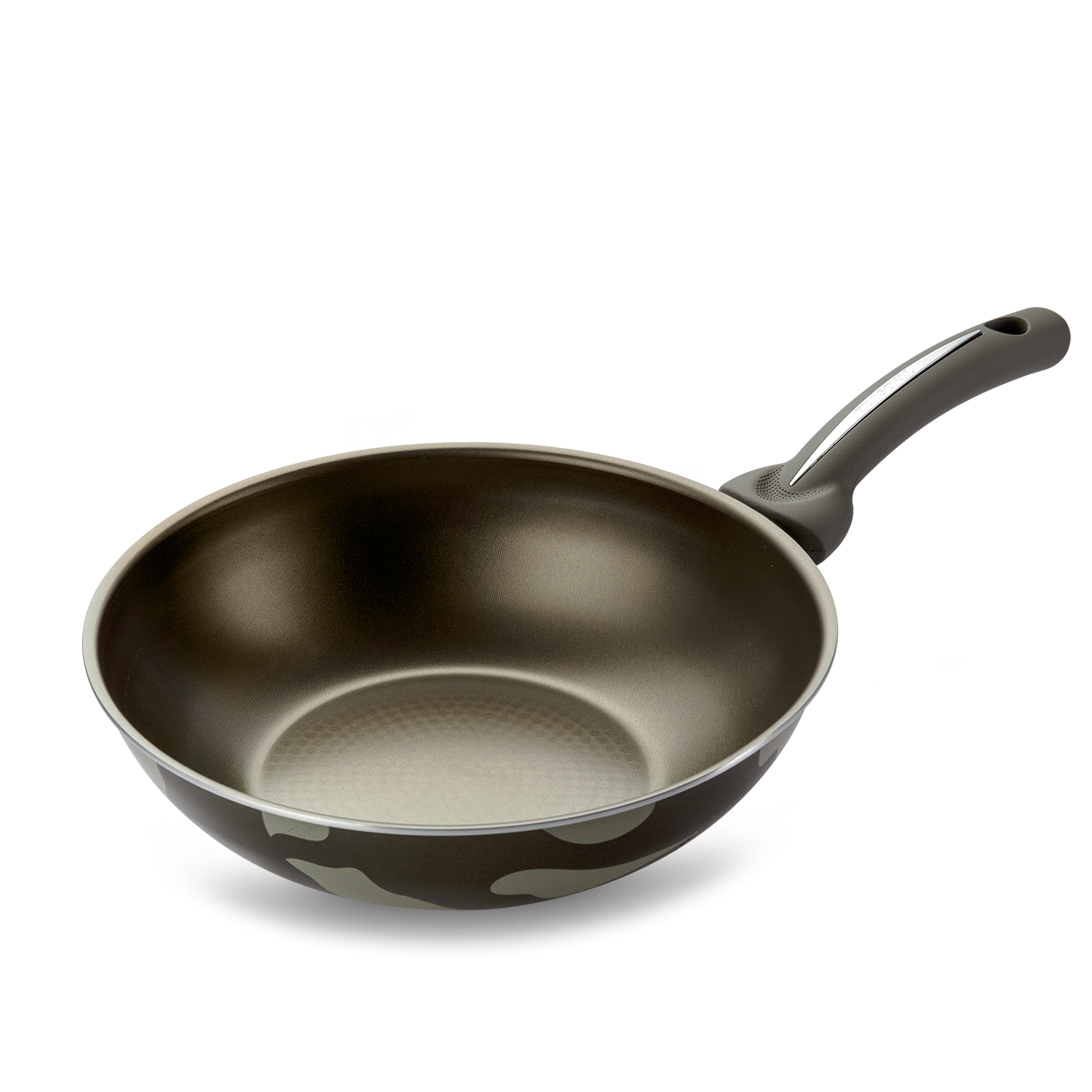 意大利进口无油烟不粘粘锅-pensofal不粘锅炒锅 迷彩