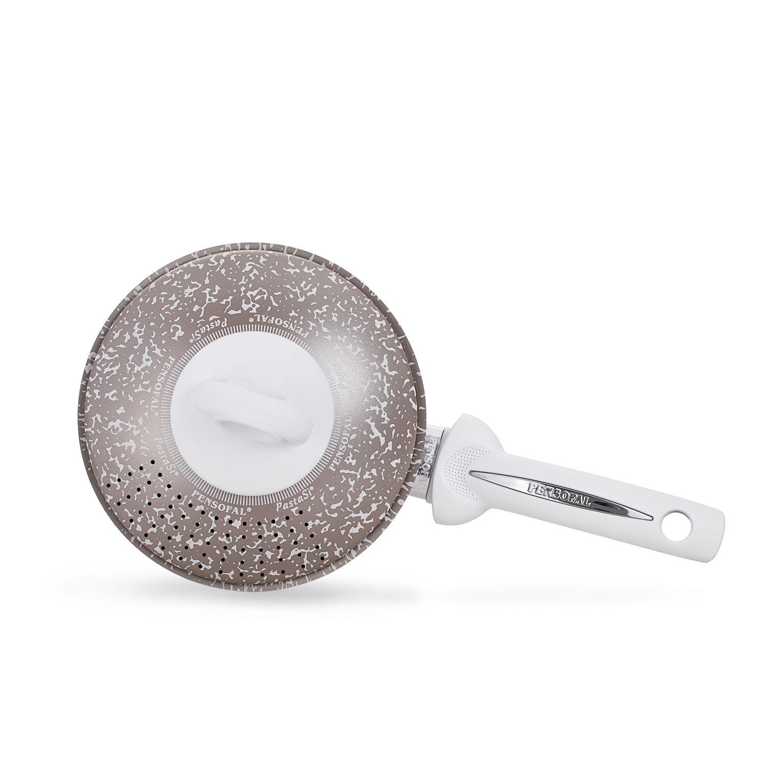 意大利进口不锈钢奶锅-pensofal免笊篱排水双层锅底婴儿热奶锅