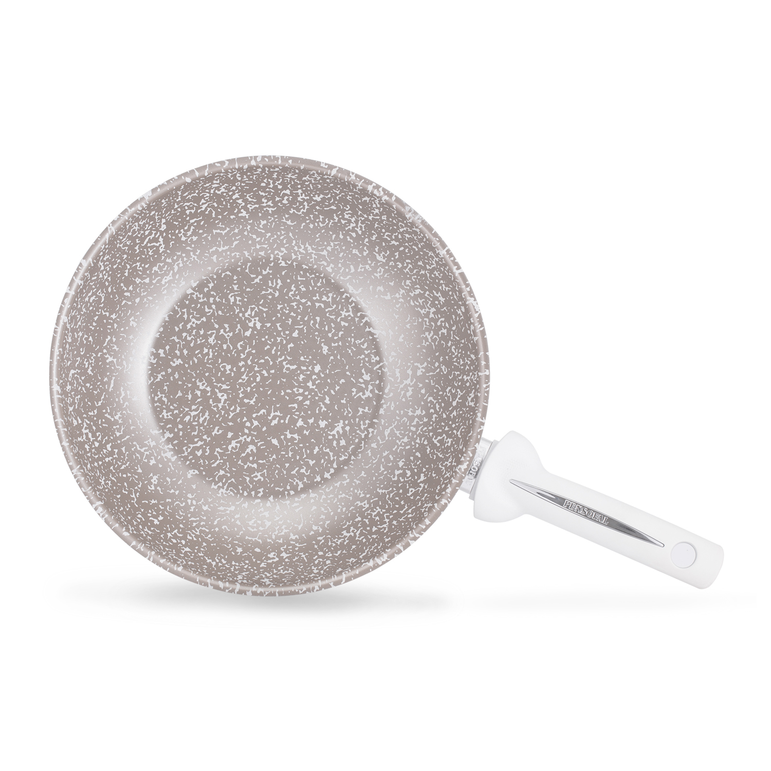 意大利进口无油烟不粘炒锅-pensofalCHIC双层锅底不粘无油烟炒锅