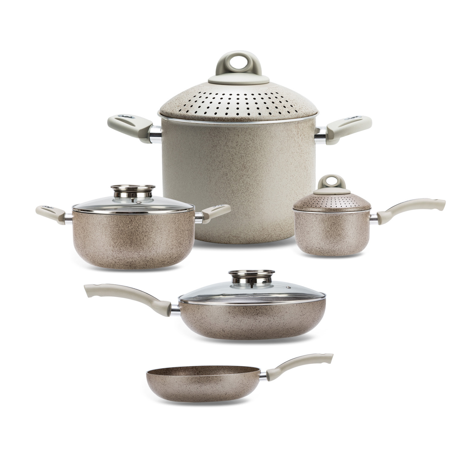 意大利进口不粘锅套装-pensofal礼盒九件套